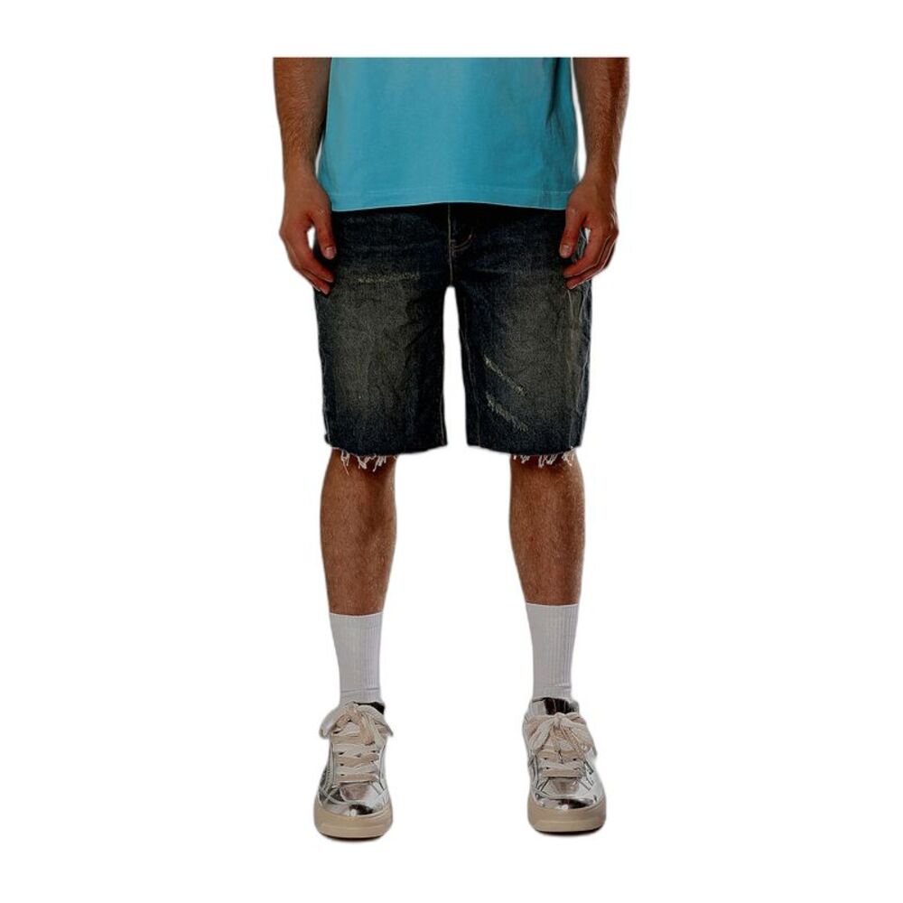Purple Brand Shorts Vintage Mid Mens Blue P059